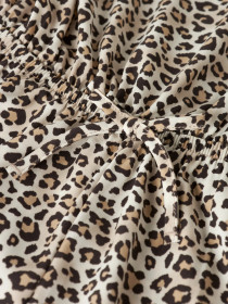 NAME IT Playsuit Vinaya Turtledove Leopard